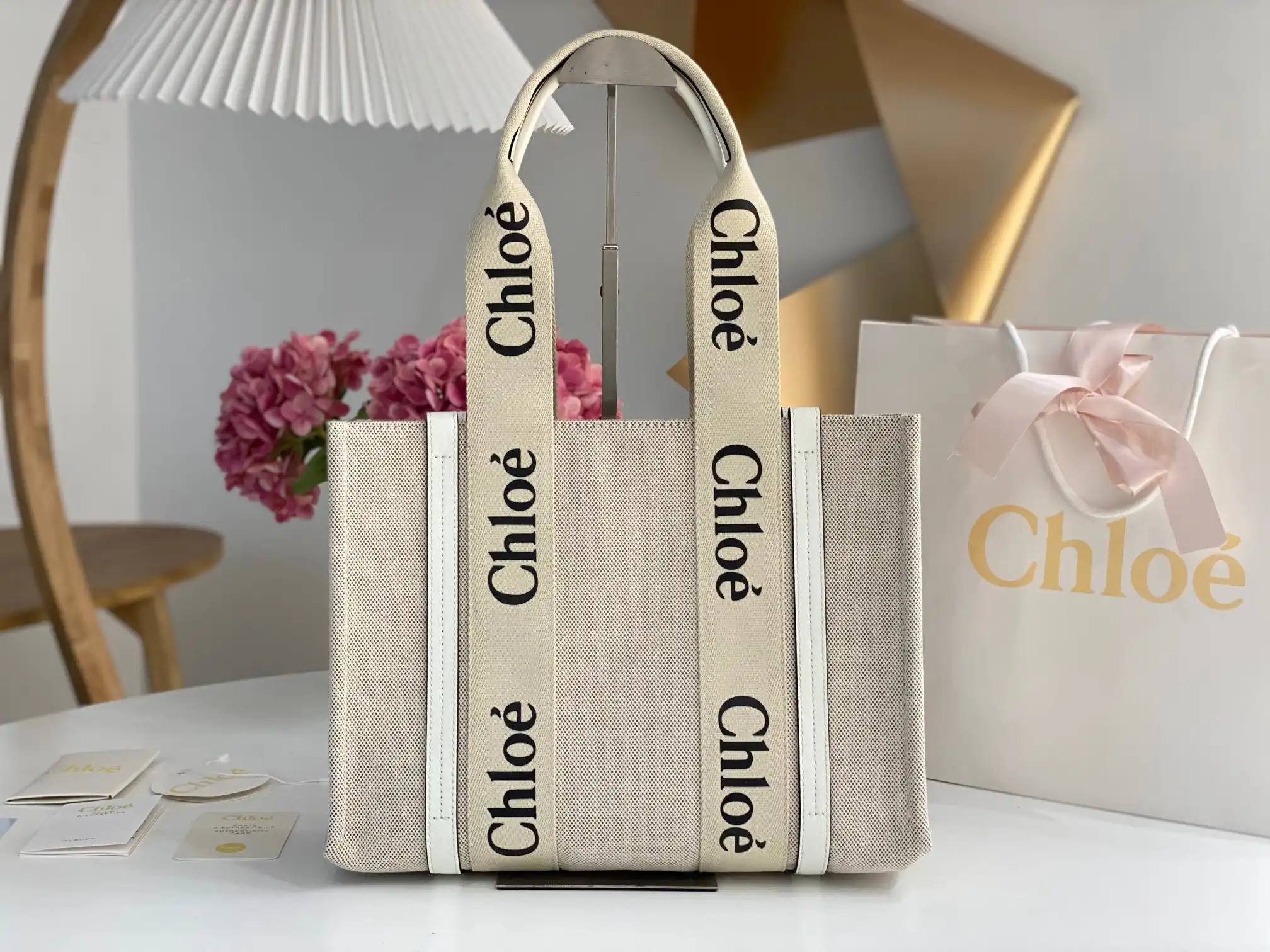 CHLOÉ medium woody tote bag