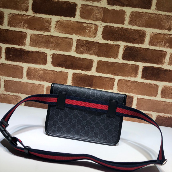 HOT SALE GUCCI GG Black belt bag