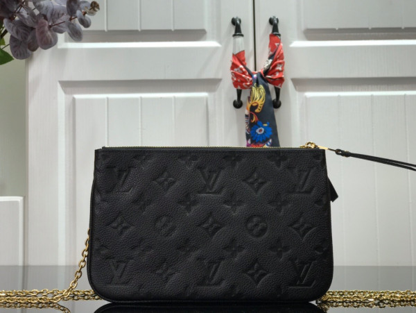 HOT SALE LOUIS VUITTON DOUBLE ZIP POCHETTE