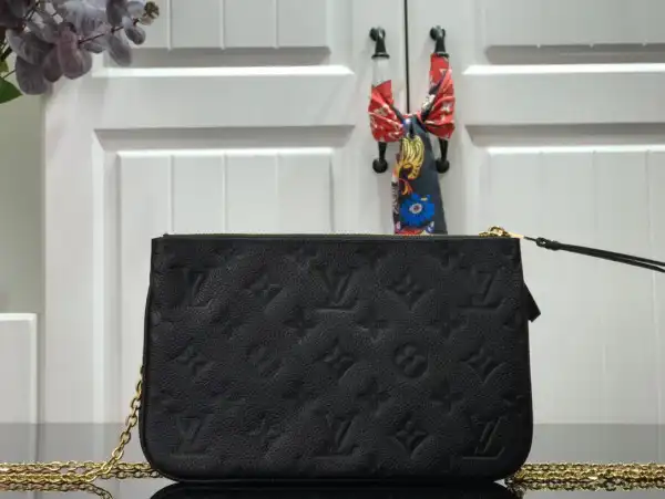 LOUIS VUITTON DOUBLE ZIP POCHETTE