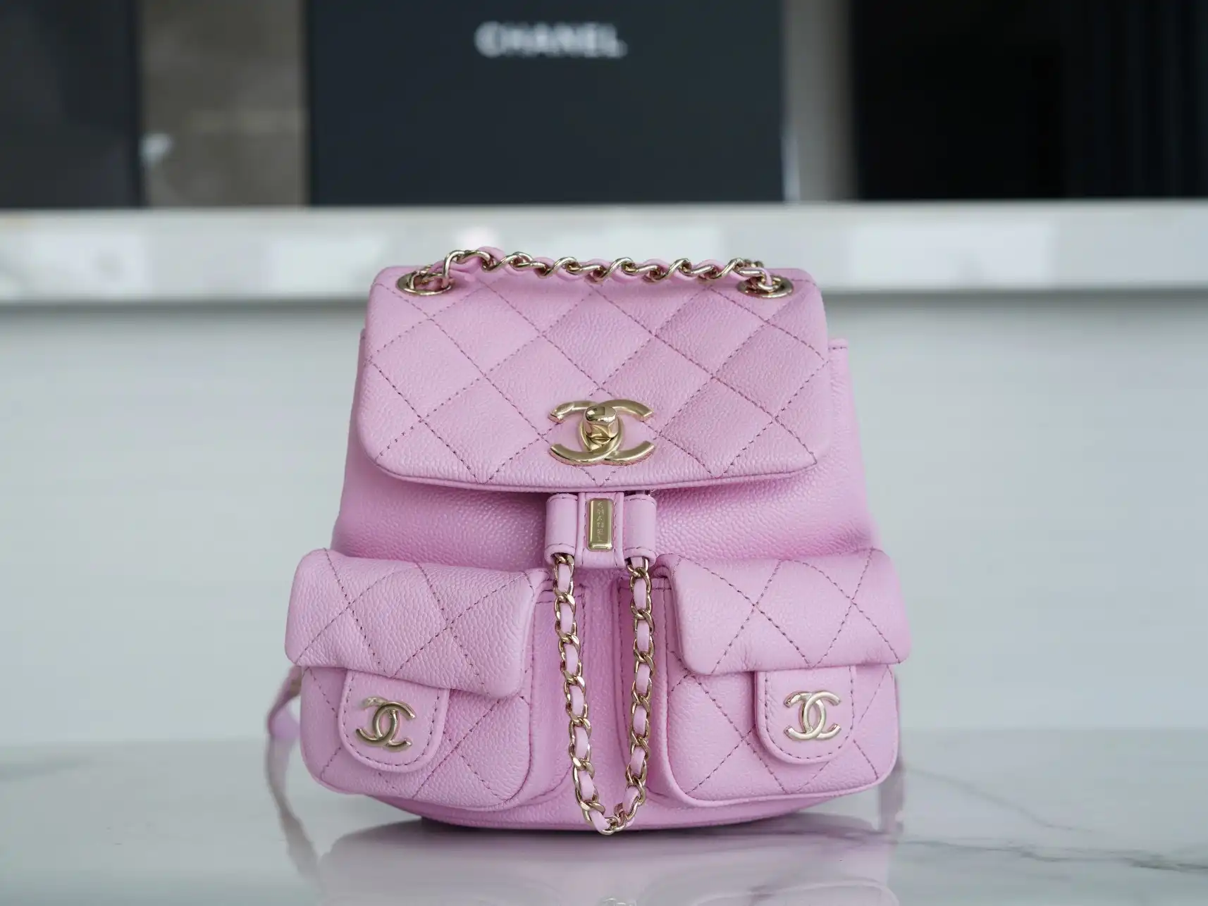 First bag ru CHANEL SMALL BACKPACK