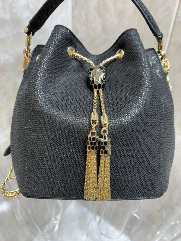 HOT SALE BVLGARI SERPENTI FOREVER BUCKET BAG