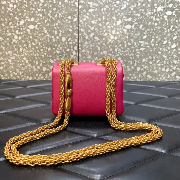 VALENTINO ONE STUD MICRO BAG WITH CHAIN