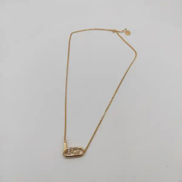 Yupoo bagsoffer FENDI O’LOCK NECKLACE