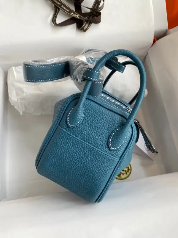 First bag ru HERMES LINDY MINI HANDMADE