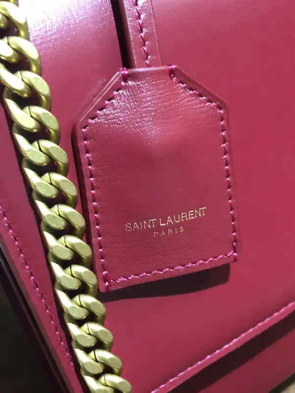 YSL MEDIUM SUNSET SATCHEL IN SMOOTH LEATHER