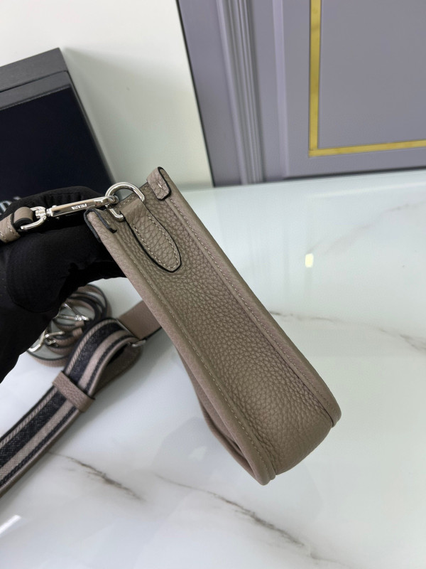 HOT SALE PRADA Leather mini shoulder bag