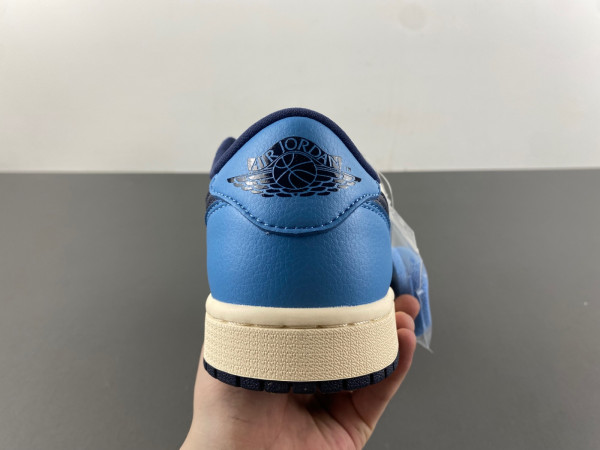 HOT SALE AIR JORDAN 1 RETRO LOW OG 'OBSIDIAN UNC' - CZ0790 400