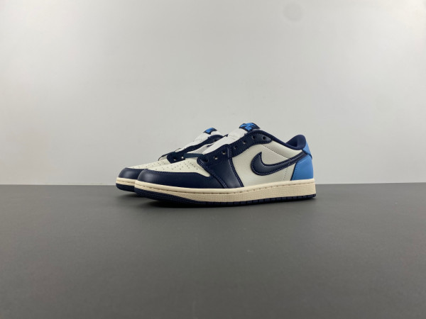 HOT SALE AIR JORDAN 1 RETRO LOW OG 'OBSIDIAN UNC' - CZ0790 400