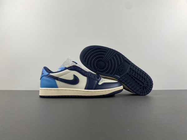 HOT SALE AIR JORDAN 1 RETRO LOW OG 'OBSIDIAN UNC' - CZ0790 400