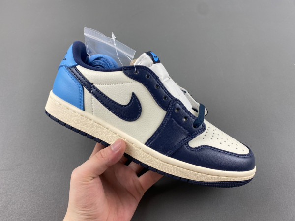 HOT SALE AIR JORDAN 1 RETRO LOW OG 'OBSIDIAN UNC' - CZ0790 400