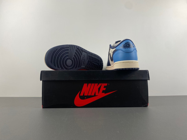 HOT SALE AIR JORDAN 1 RETRO LOW OG 'OBSIDIAN UNC' - CZ0790 400