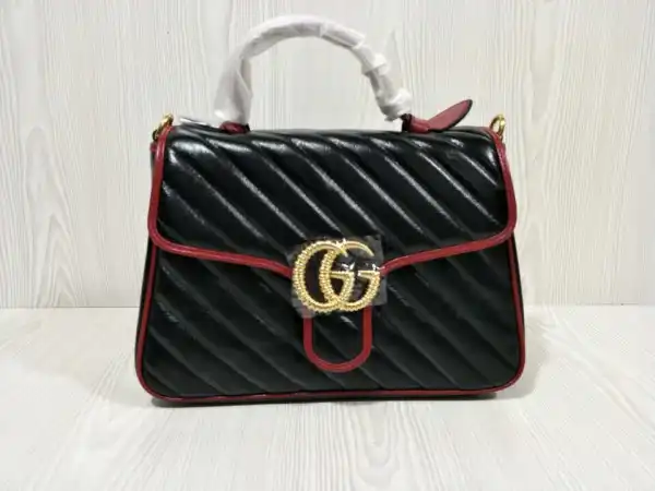 Affordable Gucci GG Marmont small top handle bag