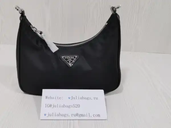 PRADA NYLON HOBO BAG