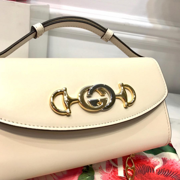 HOT SALE Gucci Zumi smooth leather mini shoulder bag