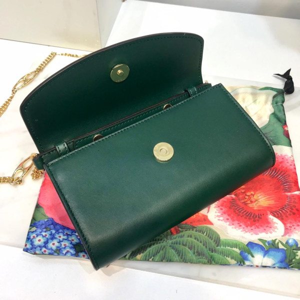 HOT SALE Gucci Zumi smooth leather mini shoulder bag