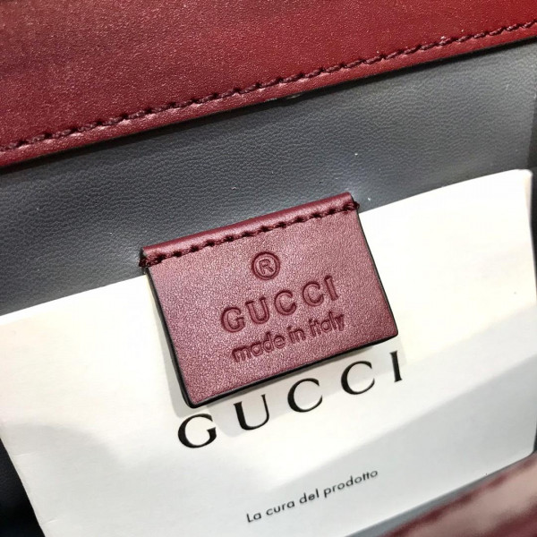 HOT SALE Gucci Zumi smooth leather mini shoulder bag