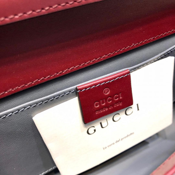 HOT SALE Gucci Zumi smooth leather small shoulder bag