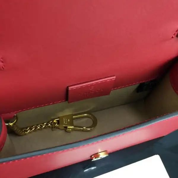 GUCCI Sylvie leather super mini bag