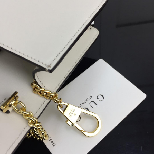 GUCCI Sylvie leather super mini bag