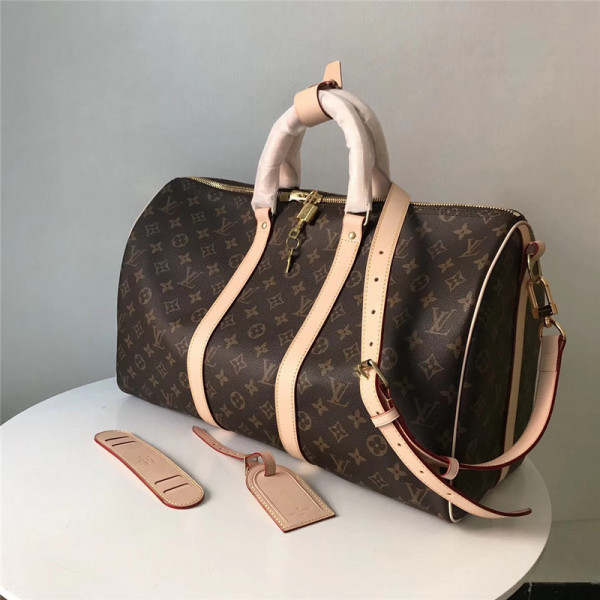 [FREE SHIPPING] LOUIS VUITTON  KEEPALL BANDOULIÈRE 45