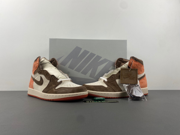 HOT SALE AIR JORDAN 1 HIGH OG WMNS “CACAO WOW” FQ2941-200