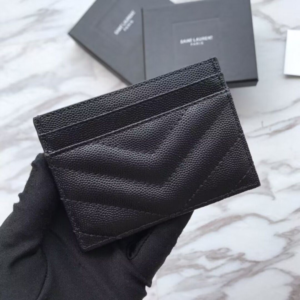 HOT SALE YSL CASSANDRE MATELASSÉ CARD CASE