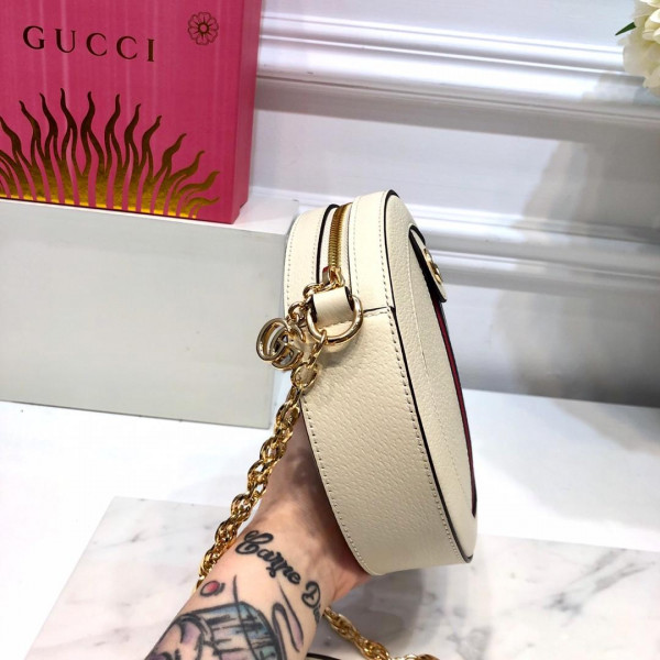 HOT SALE Gucci Ophidia mini round shoulder bag