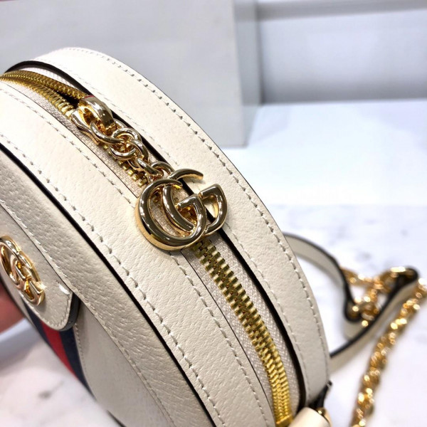 HOT SALE Gucci Ophidia mini round shoulder bag