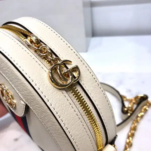 First bag ru Gucci Ophidia mini round shoulder bag