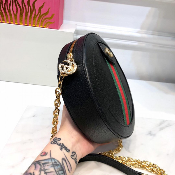 HOT SALE Gucci Ophidia mini round shoulder bag