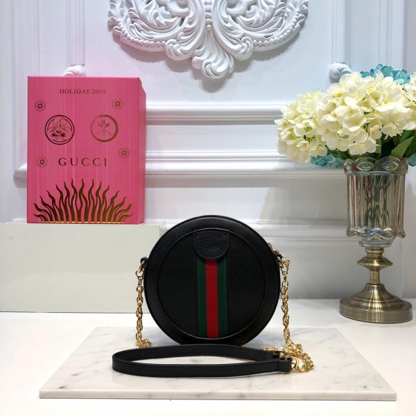 HOT SALE Gucci Ophidia mini round shoulder bag