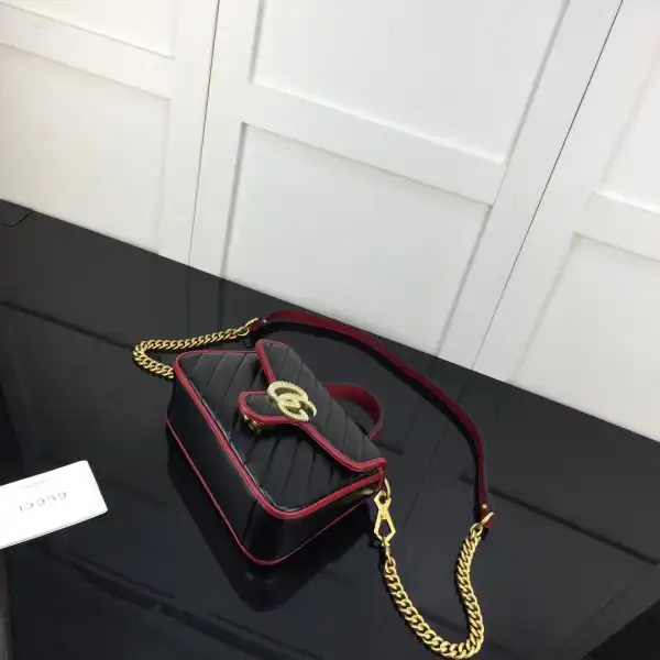 Gucci GG Marmont mini top handle bag