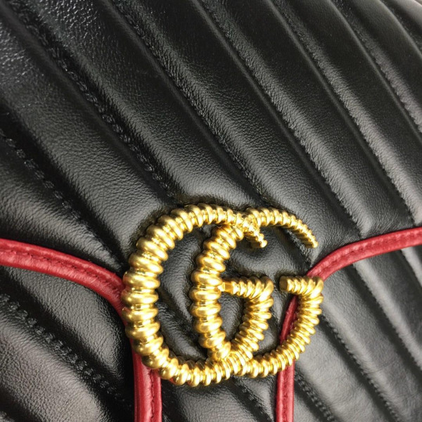 HOT SALE Gucci GG Marmont small top handle bag