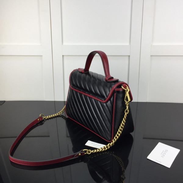 HOT SALE Gucci GG Marmont small top handle bag