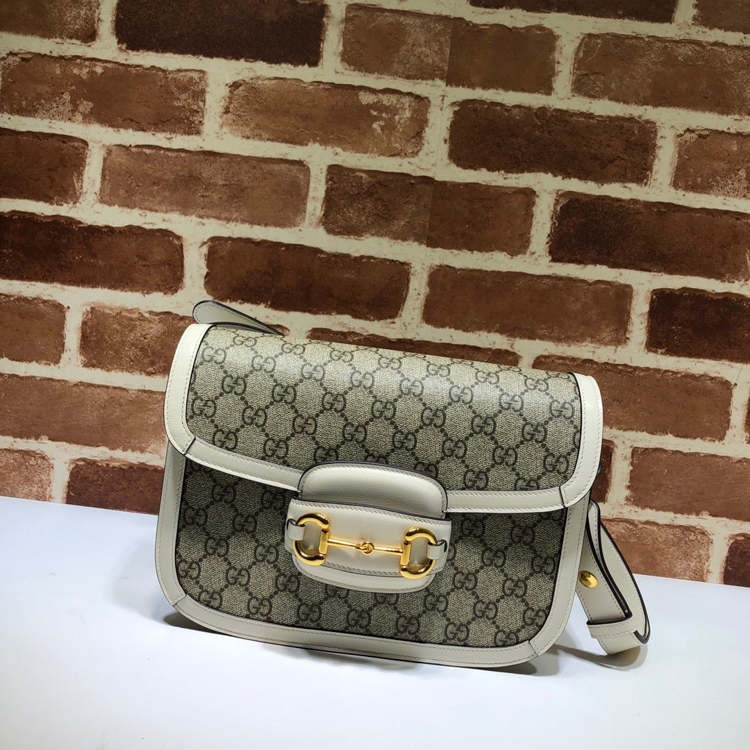 HOT SALE GUCCI 1955 Horsebit shoulder bag