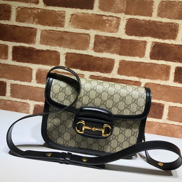 HOT SALE GUCCI 1955 Horsebit shoulder bag