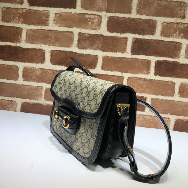 HOT SALE GUCCI 1955 Horsebit shoulder bag