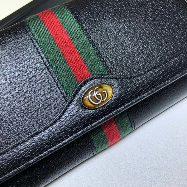 HOT SALE GUCCI Ophidia GG chain wallet