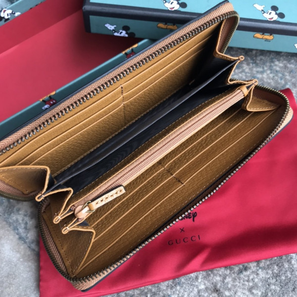 HOT SALE Disney x Gucci GG Zippy Wallet