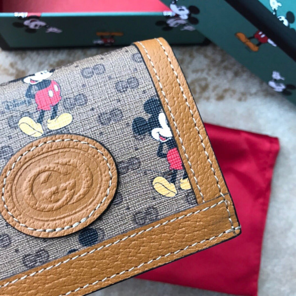 HOT SALE Disney x Gucci GG Card Holder