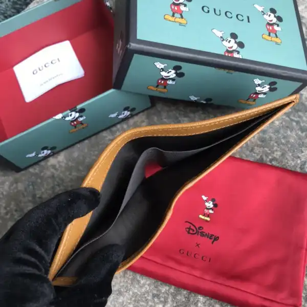 Affordable Disney x Gucci GG Wallet