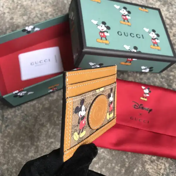 Affordable Disney x Gucci GG Card Holder