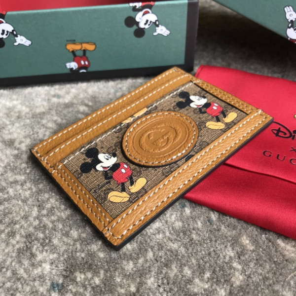 HOT SALE Disney x Gucci GG Card Holder