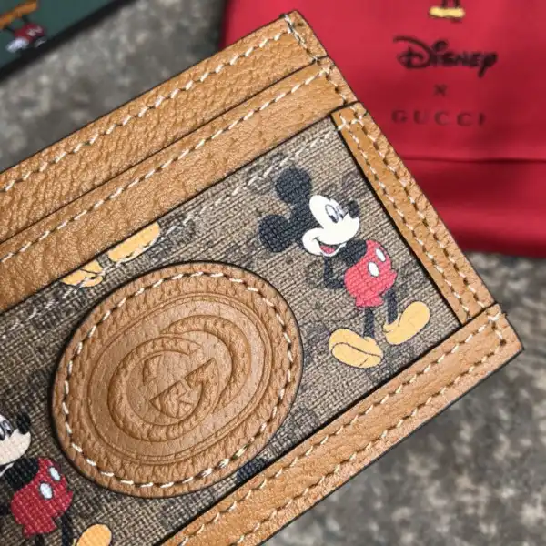 Affordable Disney x Gucci GG Card Holder