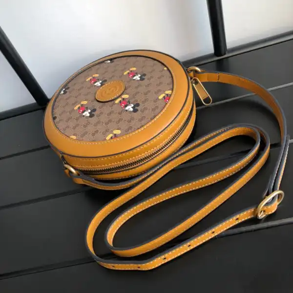 Disney x Gucci GG Round Shoulder Bag