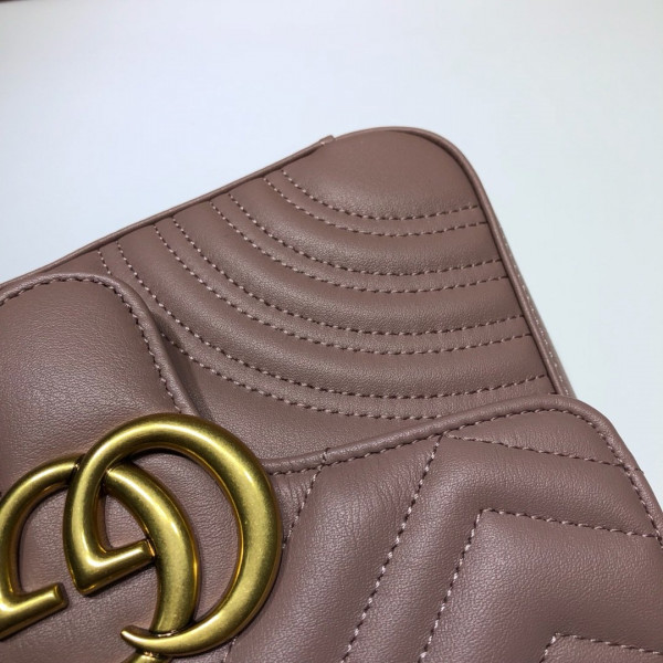 HOT SALE GUCCI GG Marmont mini top handle bag