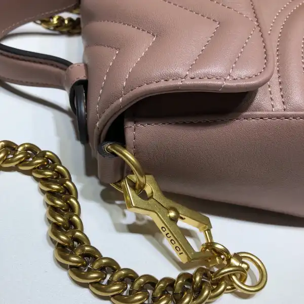 GUCCI GG Marmont mini top handle bag