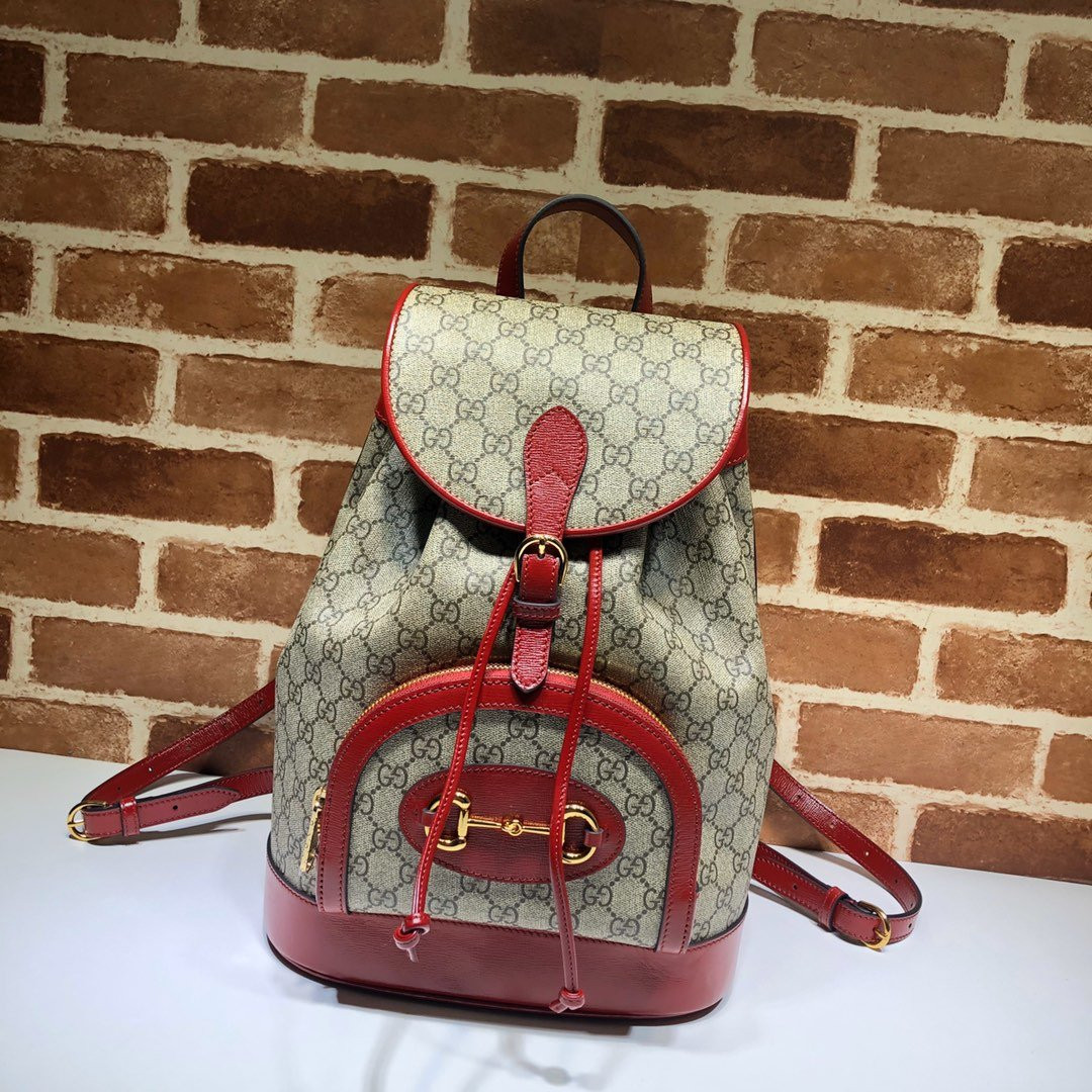 HOT SALE GUCCI 1955 Horsebit backpack