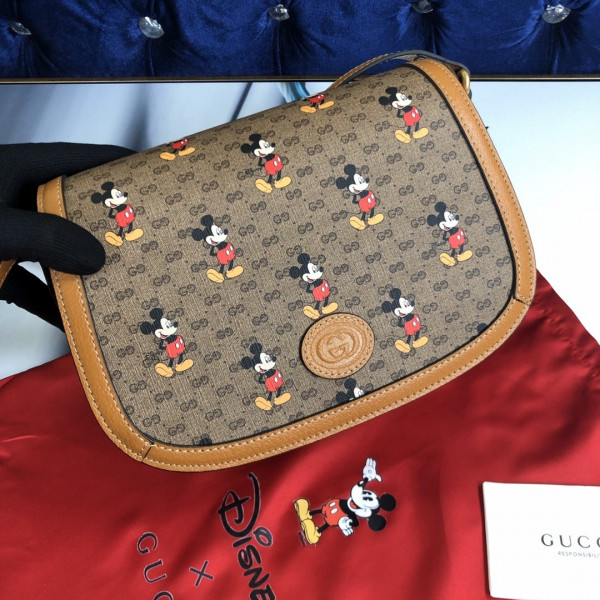 HOT SALE Disney x Gucci small shoulder bag